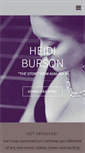 Mobile Screenshot of heidiburson.com